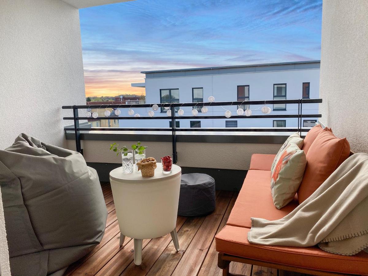 Modern & Stylisch - Penthouse-Feeling Nahe Flughafen Muenchen Apartment Freising Exterior foto