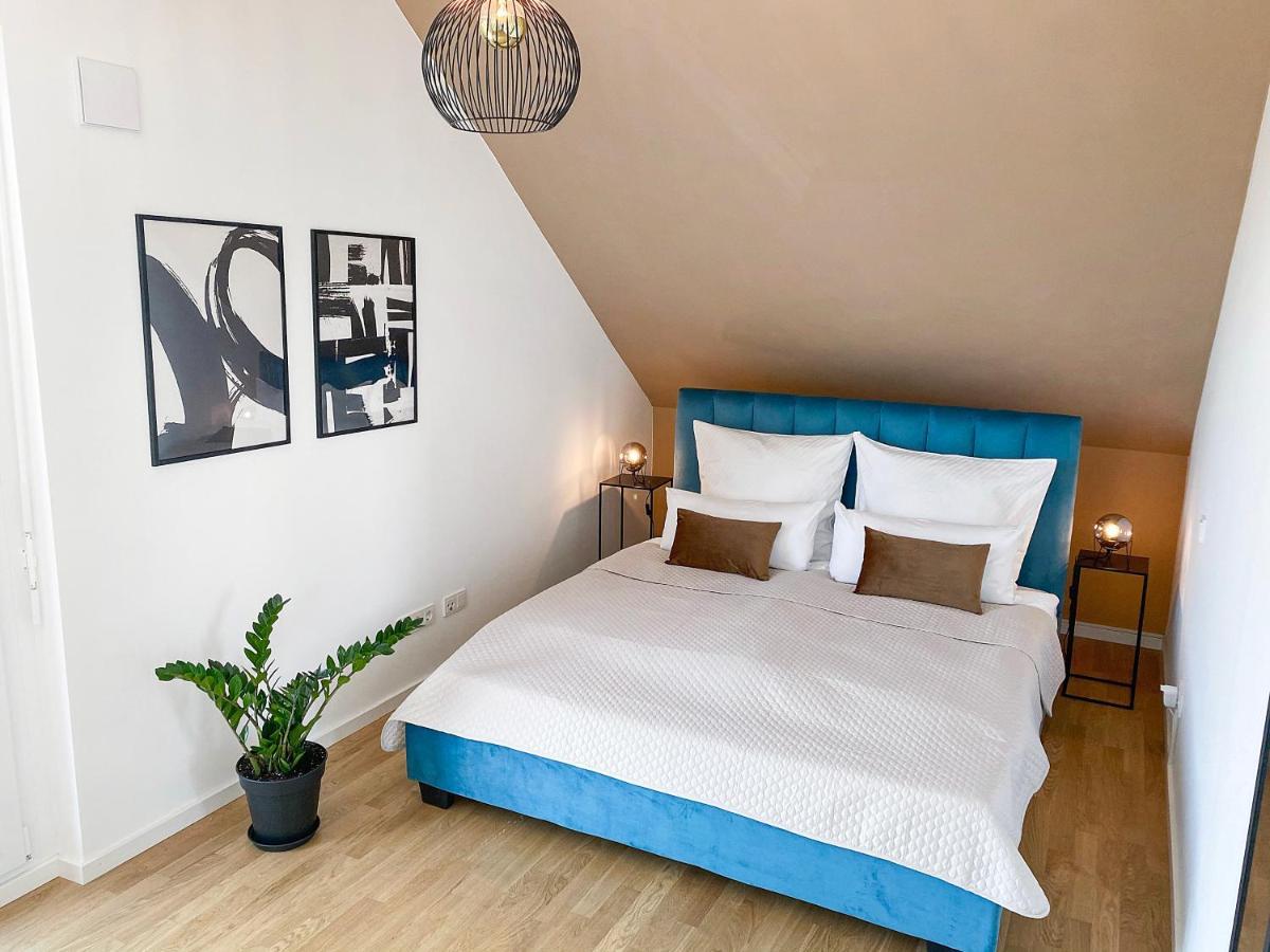 Modern & Stylisch - Penthouse-Feeling Nahe Flughafen Muenchen Apartment Freising Exterior foto