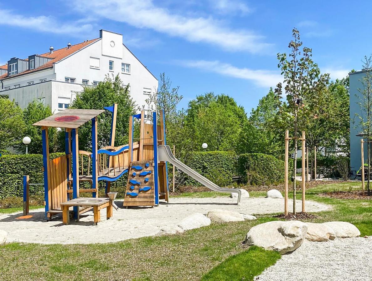 Modern & Stylisch - Penthouse-Feeling Nahe Flughafen Muenchen Apartment Freising Exterior foto